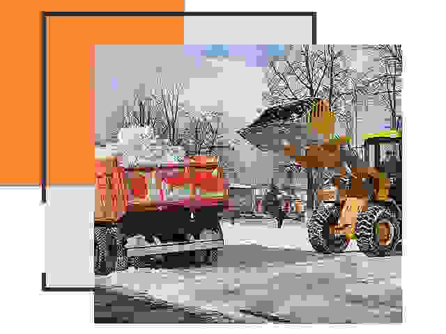 Вывоз снега в Волхове